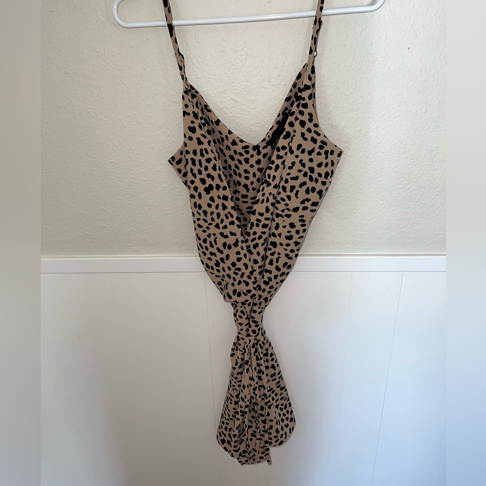 Sanctuary wrap cheetah dress